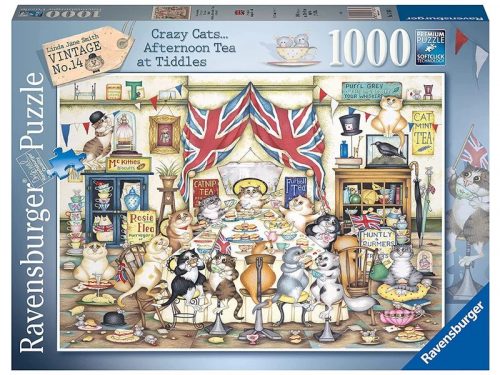 Puzzle 1000 db - Őrült macskák