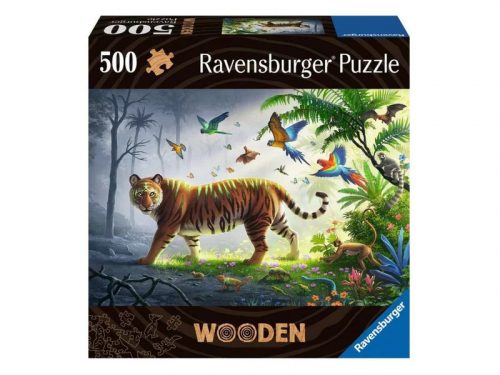 Puzzle 500 db - Tigris a dzsungelban