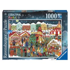 Puzzle 1000 db - Karácsonyi piac