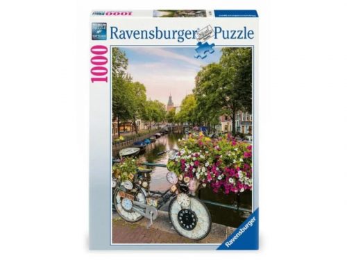 Puzzle 1000 db - Bicikli Amszterdamban