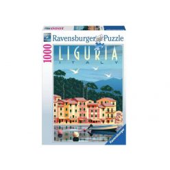 Puzzle 1000 db - Képeslap Liguria