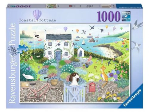 Puzzle 1000 db - Parti házikó