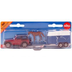 SIKU Jeep Wrangler lószállítóval 1:55 - 1651