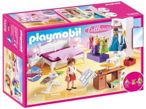 Playmobil Hálószoba varrósarokkal 70208