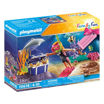 Playmobil: Kincskereső búvár 70678