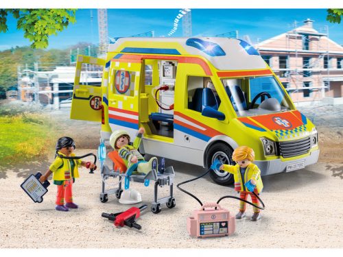 Playmobil City Life 71202 Mentőautó hang- és fényeffekttel