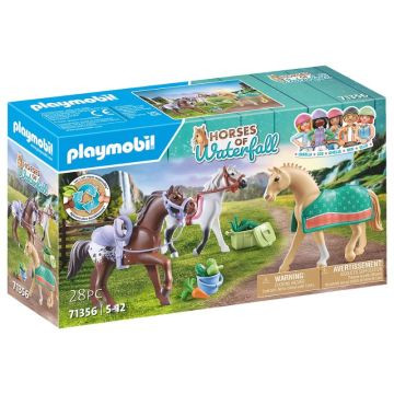 Playmobil: Morgan, Quarter és Shagya lovak 71356