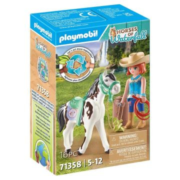 Playmobil: Ellie és Sawdust western lovaglás 71358