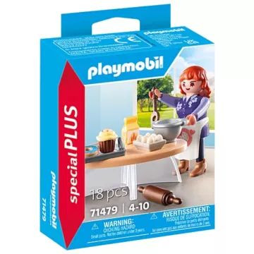 Playmobil: Cukrásznő figura 71479