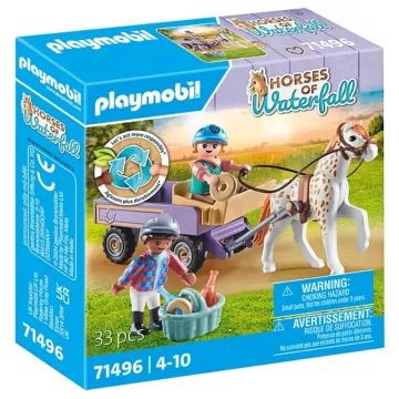 Playmobil: Lovaskocsi pónival 71496