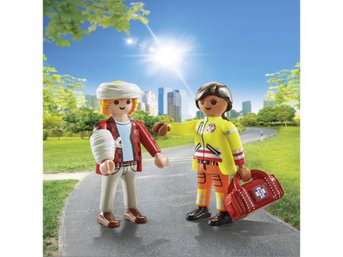 Playmobil: DuoPack Mentős beteggel