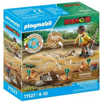 Playmobil: Régészeti lelőhely dinó csontvázzal 71527