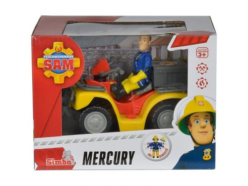 Simba Sam a tűzoltó Mercury quad figurával - 11 cm