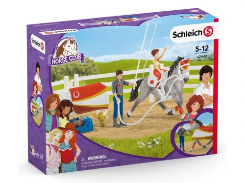 Schleich Horse Club Mia lovastorna lovaglókészlete