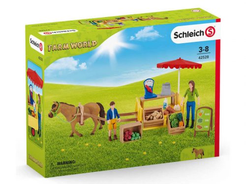 Schleich Mobil piaci stand