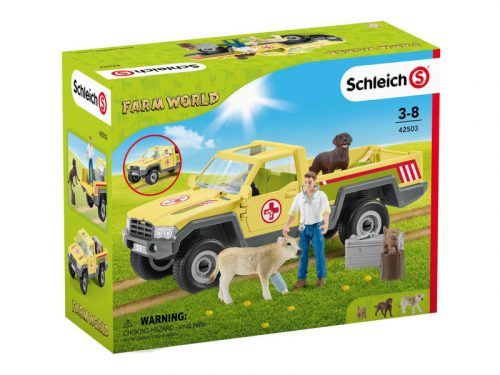 Schleich Állatorvos-látogatás a farmon