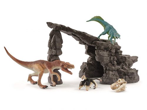 Schleich Dinoszaurusz készlet barlanggal