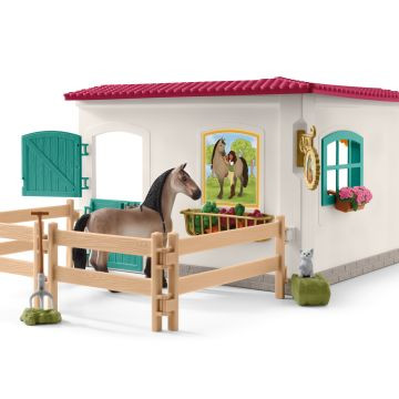 Schleich: Horse Club Nyeregszoba istálló kiegészítő 42591