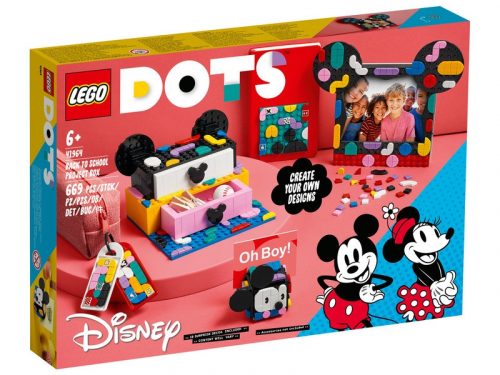 LEGO DOTS 41964 Mickey egér és Minnie egér tanévkezdő doboz