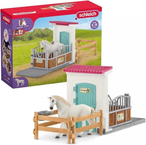 Schleich Horse Club 42569 Lóistálló játékszett (S42569)