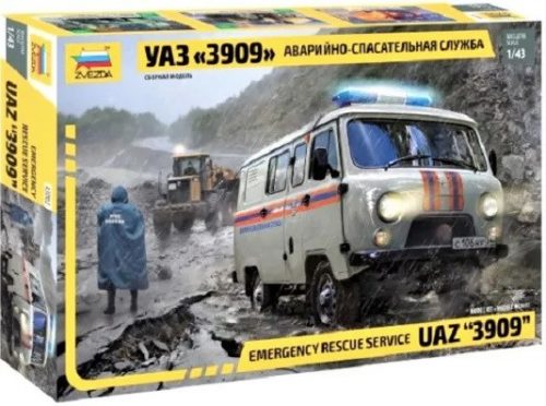 Zvezda UAZ 3909 Emergency 1:43 (43002)