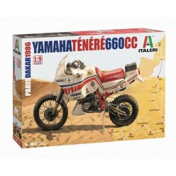   Italeri: Yamaha Tenere 660 cc 1986 motorkerékpár makett, 1:9 4642s