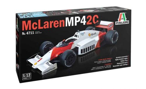 Italeri McLaren MP4/2C Prost Rosberg 1:12 makett autó (4711s)