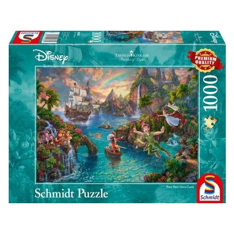 Schmidt Disney, Peter Pan, 1000 db-os puzzle (59635)