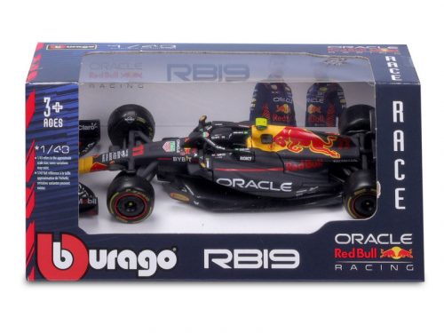 Bburago 1 /43 F1 versenyautó - Red Bull RB19 #11 (Sergio Pérez)