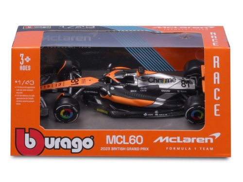 Bburago 1 /43 F1 versenyautó - Mclaren MCL60 #81 (Oscar Piastri)