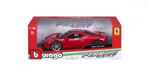 Bburago 1 :18 versenyautó - Ferrari R&P - 458 Speciale