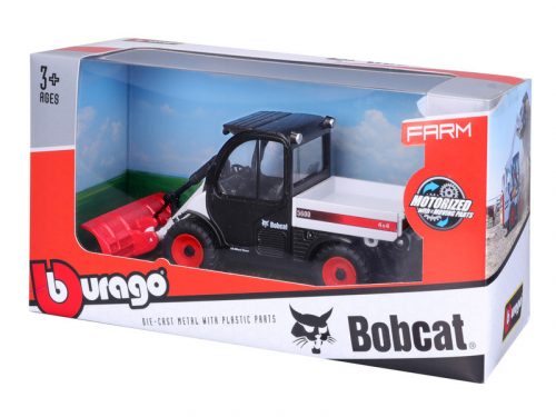 Bburago 10 cm - Bobcat hókotróval