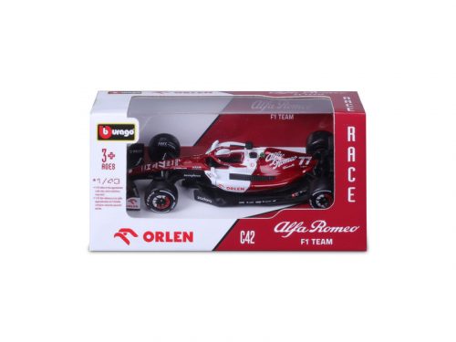 Bburago 1/43 versenyautó - Alfa Romeo F1 Team Orlen C42