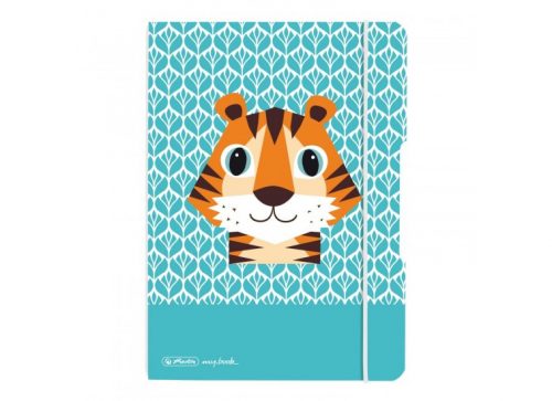 Herlitz my.book flex A5 füzet 40 lapos ponth. Cute A. Tigris