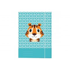 Herlitz Gumis mappa A3 Cute Animals Tigris