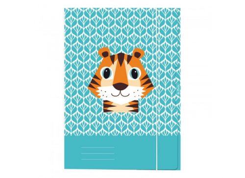 Herlitz Gumis mappa A3 Cute Animals Tigris