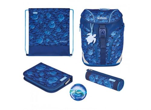 Herlitz Iskolatáska SoftLight GREENline Deep Sea