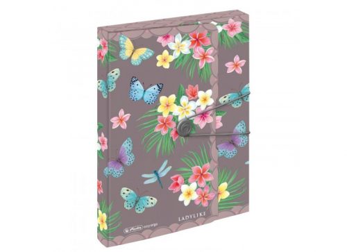 Herlitz Füzetbox A4 PP easy orga to go Ladylike Butterflies