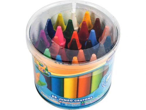 Crayola Jumbo tömzsi zsírkréta, 24 darabos 784