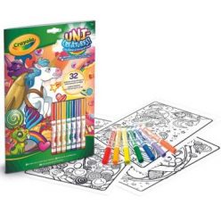   Crayola: Color & Activity állatkornis foglalkoztató 7 db filctollal