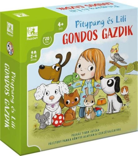 Pagony Pitypang és Lili: Gondos gazdik társasjáték