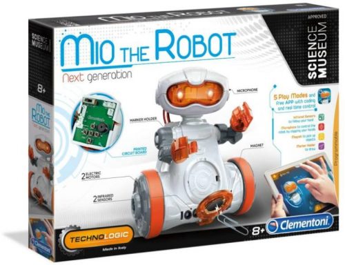 Clementoni Science and Play - Mio a programozható robotfigura (50316)