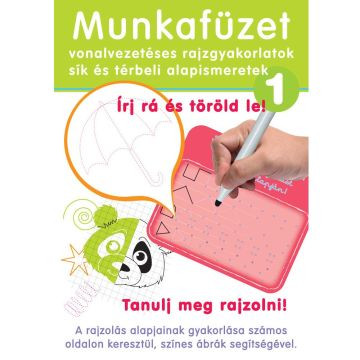 Írj rá és töröld le! Munkafüzet - Vonalvezetéses rajzgyakorlatok