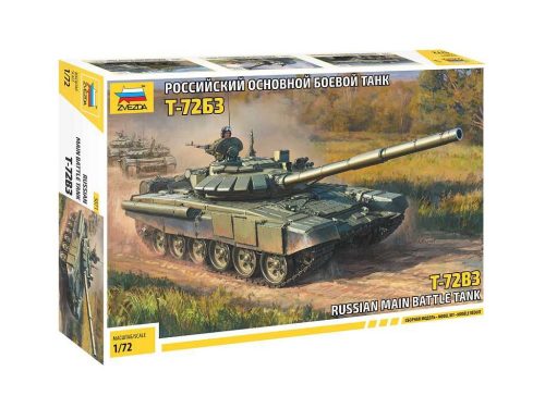 Zvezda T-72 B3 Main battle tank 1/72 (5071)