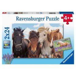 Ravensburger Puzzle 2x24 db - Lovak (5148)