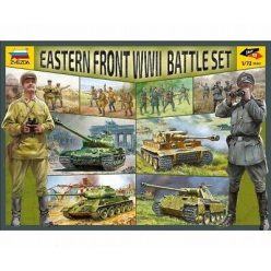   Zvezda Battle Set: Eastern Front WWII 1:72 makett harcjármű (5203)