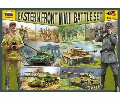 Zvezda Battle Set: Eastern Front WWII 1:72 makett harcjármű (5203)