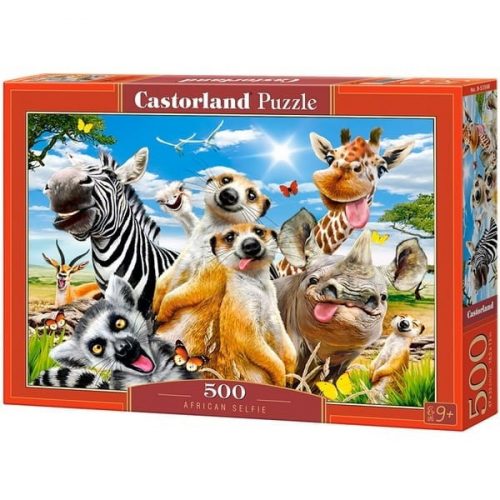 Afrika szelfi, Castorland Puzzle 500 db  53568