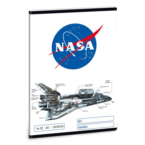 Ars Una NASA A/5 1. oszt. füzet 14-32