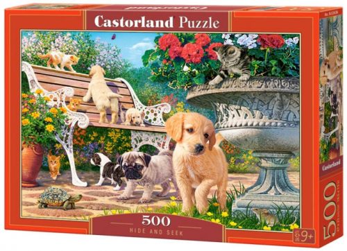 Castorland 500 db-os puzzle - Bújócska (B-53636)